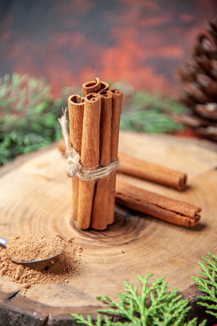 Alba Cinnamon Sticks on wood block